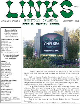Volume 1 Issue 1 12-5-2003 Chelsea