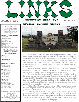 Volume 1 Issue 10 October 10 2004