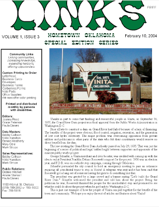 Volume 1 Issue 3 Vinita February 10 2004