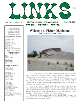 Volume 1 Issue 9 Sept 10 2004 Picher